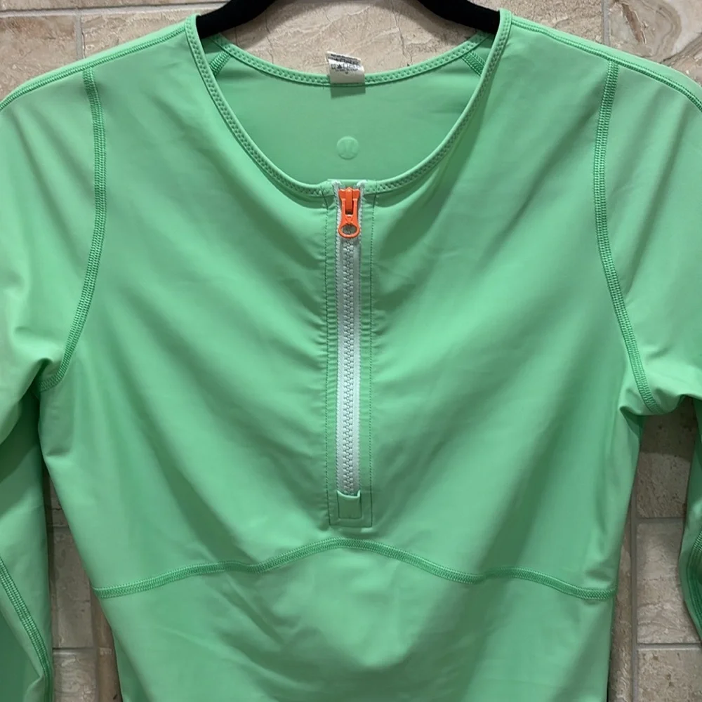 Lululemon Long Sleeve Sun Shirt Size 8 - Picture 2 of 8
